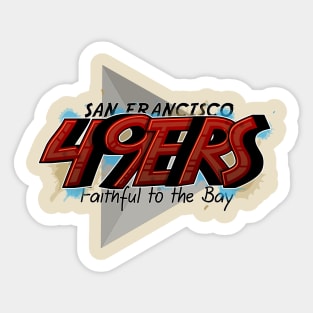 NFL 49ers Sticker